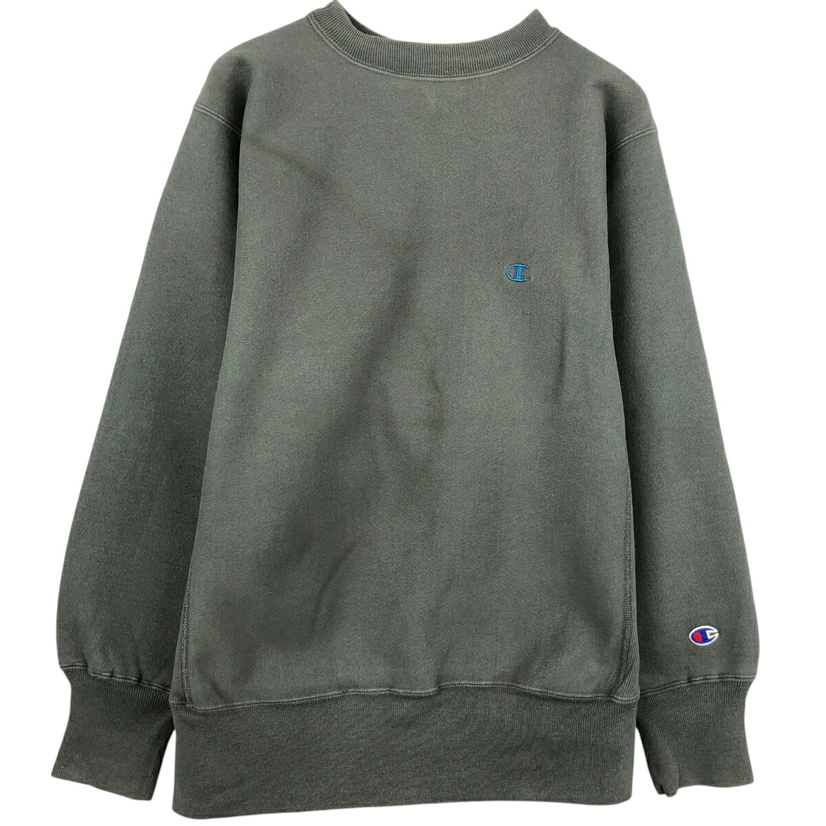 古着 チャンピオン Champion REVERSE WEAVE リバースウィーブ 刺繍タグ ワンポイントロゴスウェットシャツ トレーナー メンズM相当 ヴィンテージ /eaa633772 【中古】 【260418】｜古着屋JAM