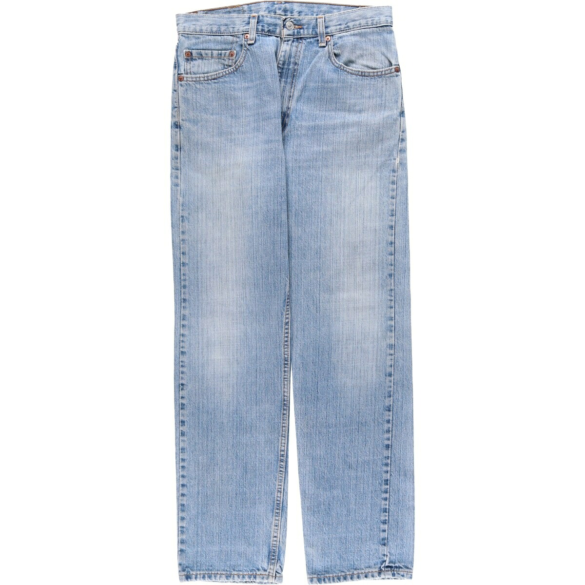 古着 00'S リーバイス Levi's 505-0574 REGULAR FIT STRAIGHT LEG テーパードデニムパンツ USA製 メンズw32相当 /eaa634259 【中古】 【260417】