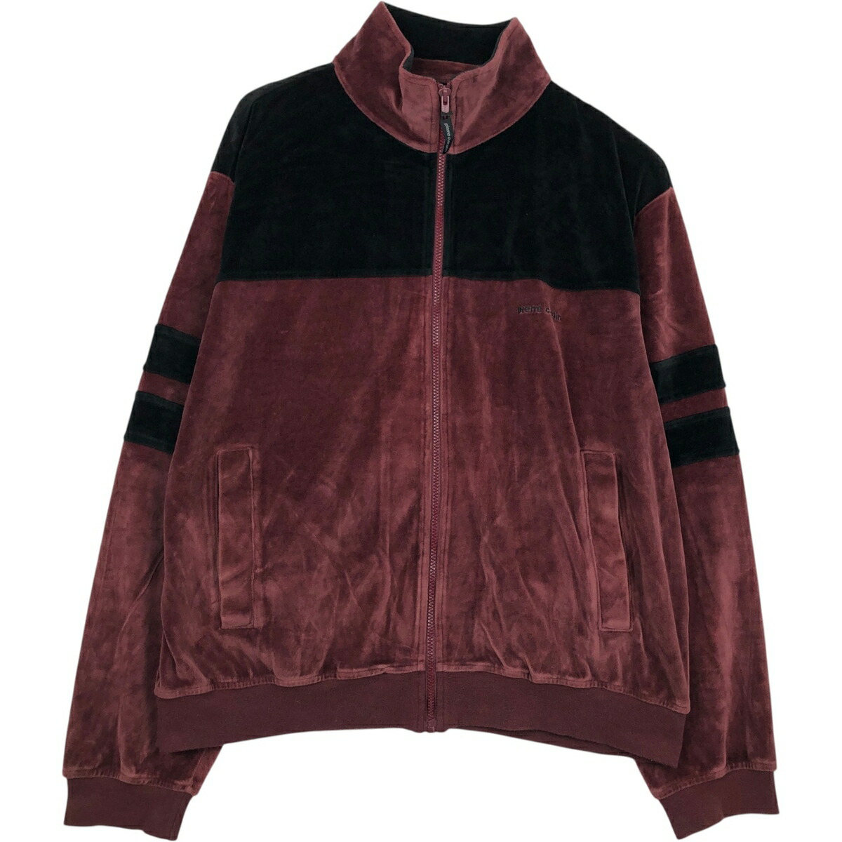 古着 ピエールカルダン Pierre Cardin ベロアジャージ トラックジャケット メンズL相当 /eaa634510 【中古】 【260419】