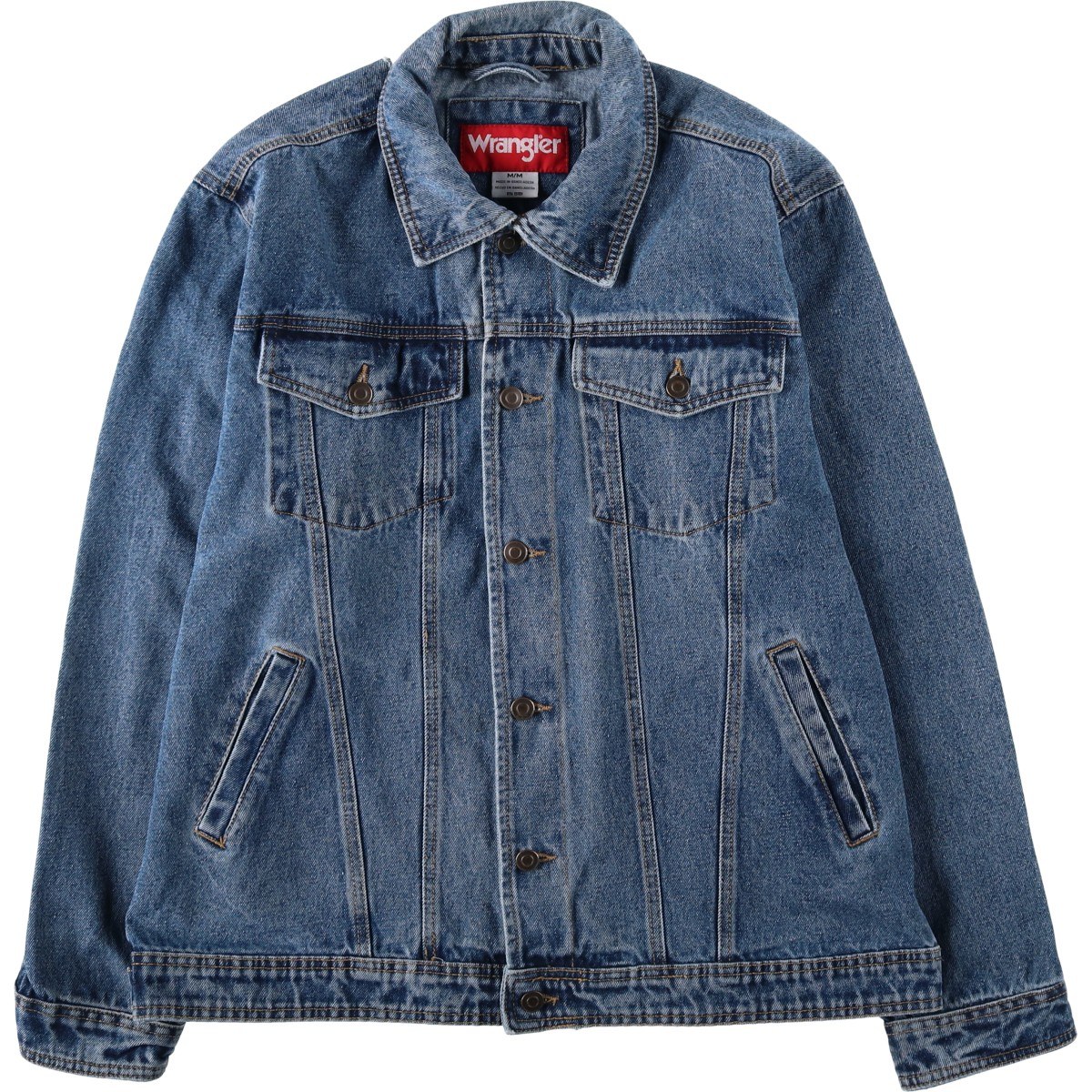 古着 ラングラー Wrangler デニムジャケット Gジャン メンズM相当 /eaa634640 【中古】 【260418】