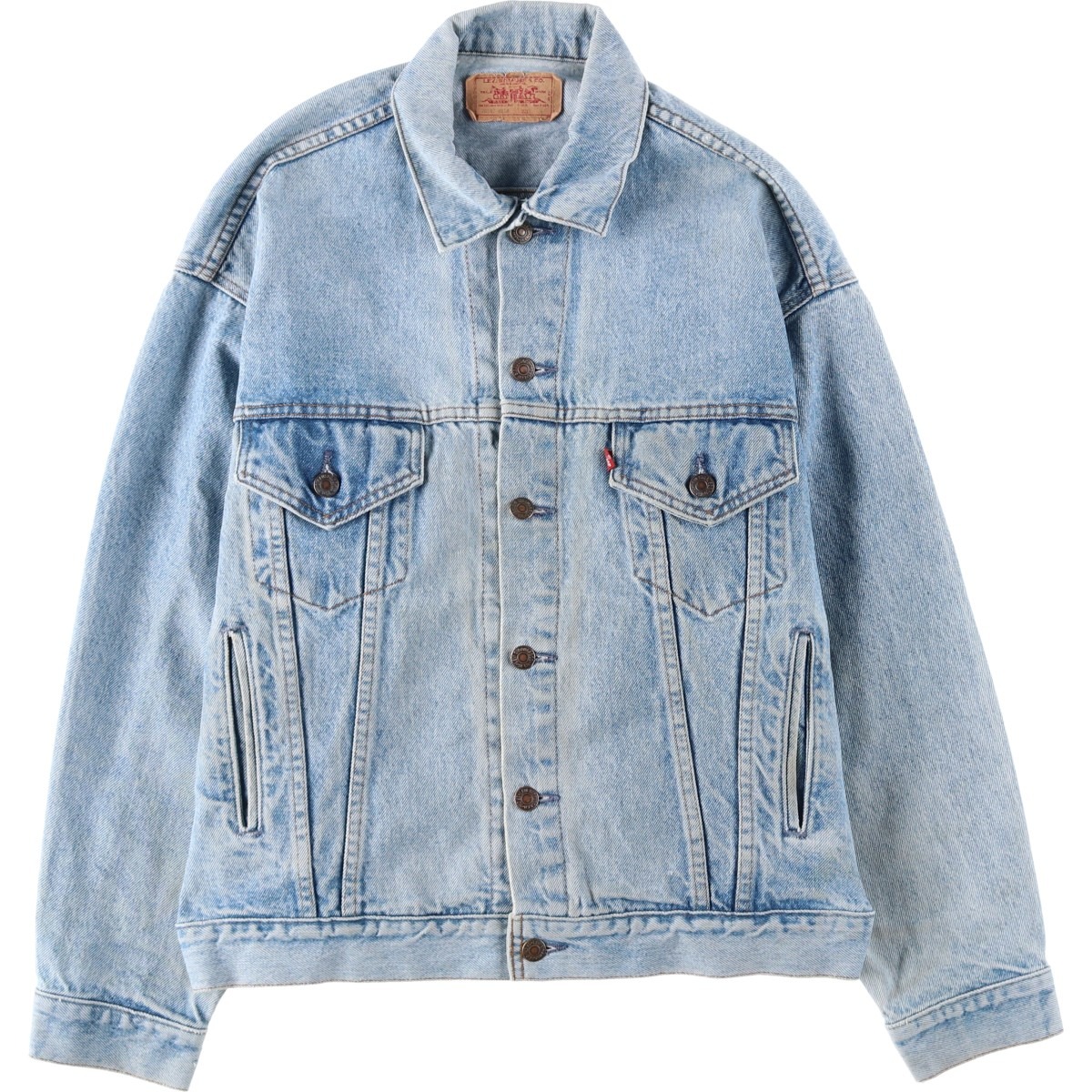 古着 90'S リーバイス Levi's 70507-0218 デニムジャケット Gジャン USA製 メンズM相当 ヴィンテージ /eaa634681 【中古】 【260425】|古着屋JAM