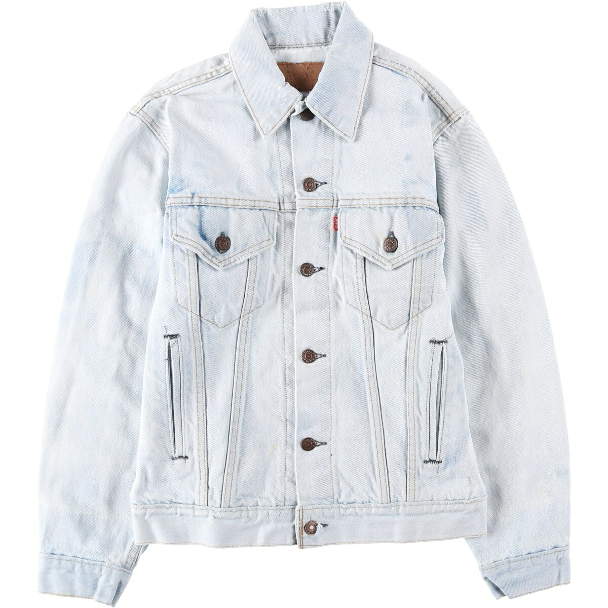 古着 ~90'S リーバイス Levi's デニムジャケット Gジャン USA製 メンズS相当 ヴィンテージ /eaa634692 【中古】 【260425】|古着屋JAM
