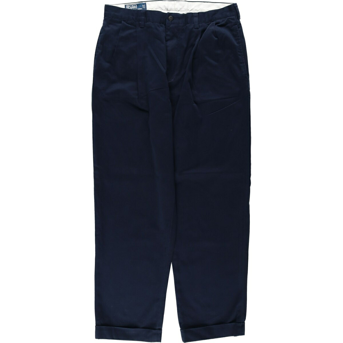 古着 ラルフローレン Ralph Lauren POLO by Ralph Lauren HAMMOND PANT ツータック チノパンツ メンズw34相当/eaa634968 【中古】 【260424】｜古着屋JAM