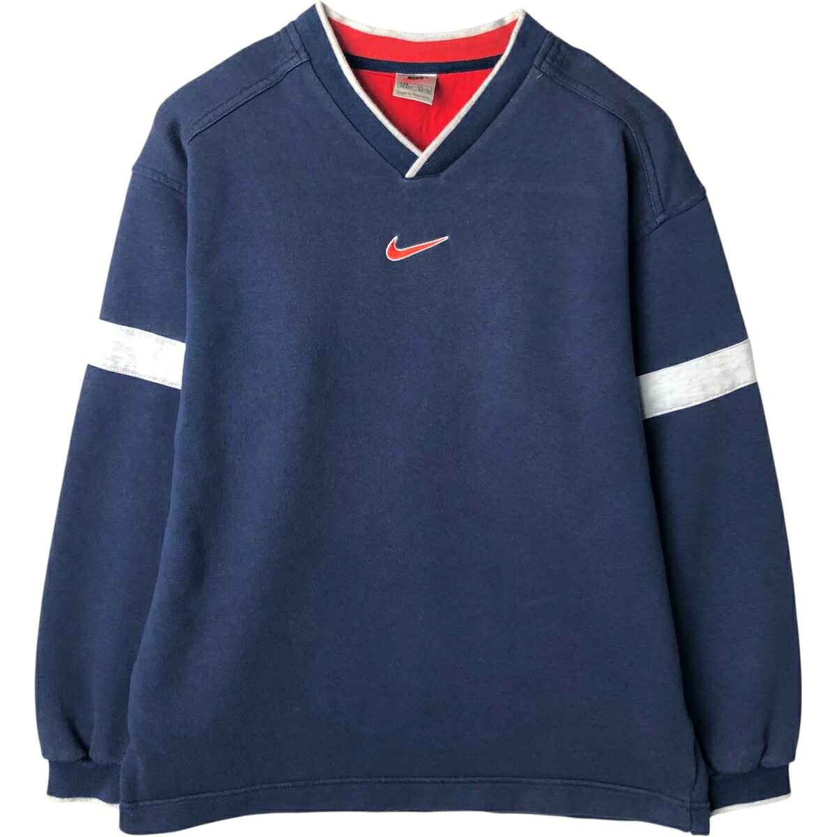 古着 90'S アディダス adidas センターロゴ ワンポイントロゴスウェットシャツ トレーナー メンズXL相当 ヴィンテージ /eaa635065 【中古】 【260413】