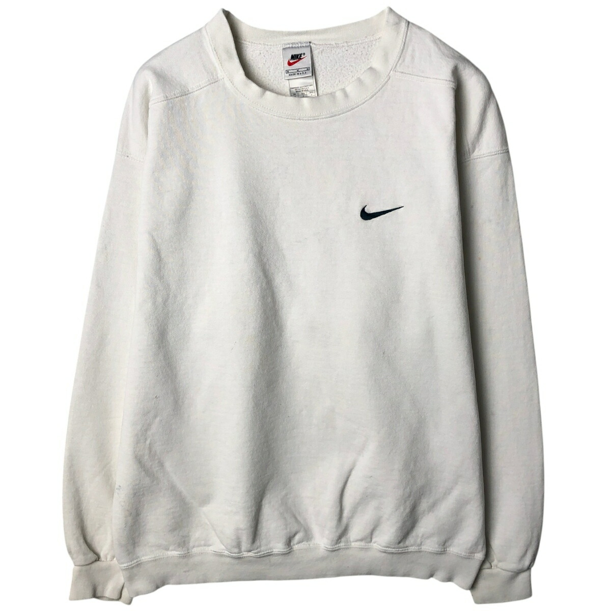 古着 90'S ナイキ NIKE ワンポイントロゴスウェットシャツ トレーナー USA製 メンズM相当 ヴィンテージ /eaa635074 【中古】 【260413】 8,932円
