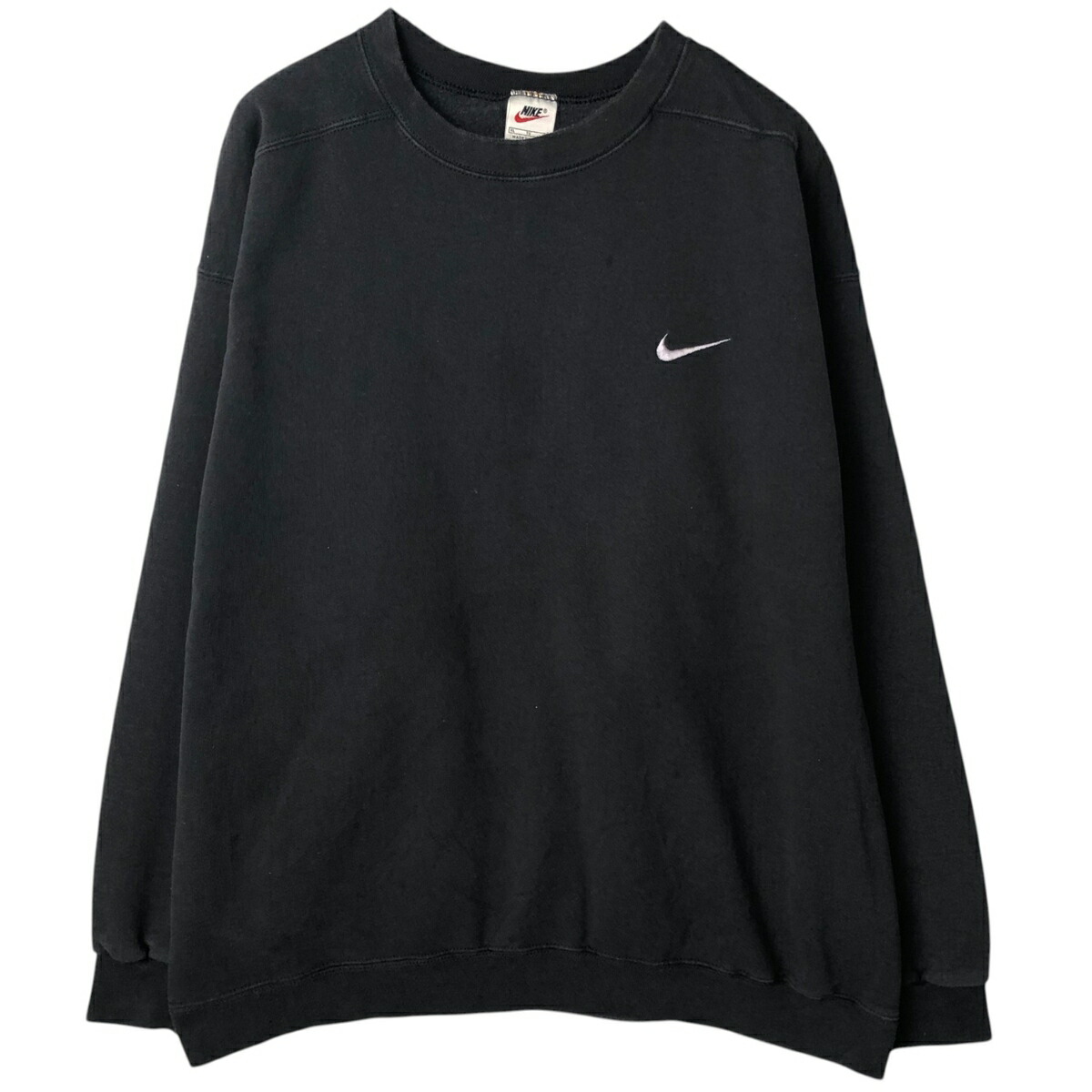 古着 90'S ナイキ NIKE ワンポイントロゴスウェットシャツ トレーナー USA製 メンズXL相当 ヴィンテージ /eaa635075 【中古】 【260413】
