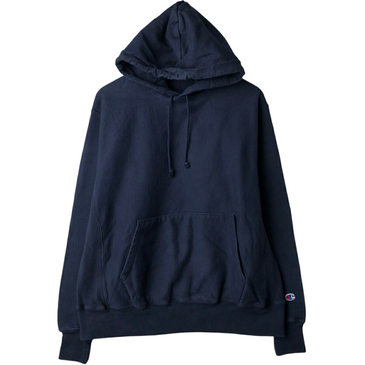古着 チャンピオン Champion REVERSE WEAVE リバースウィーブ 無地 ブランクスウェットシャツ パーカー メンズL相当 /eaa635410 【中古】 【260414】