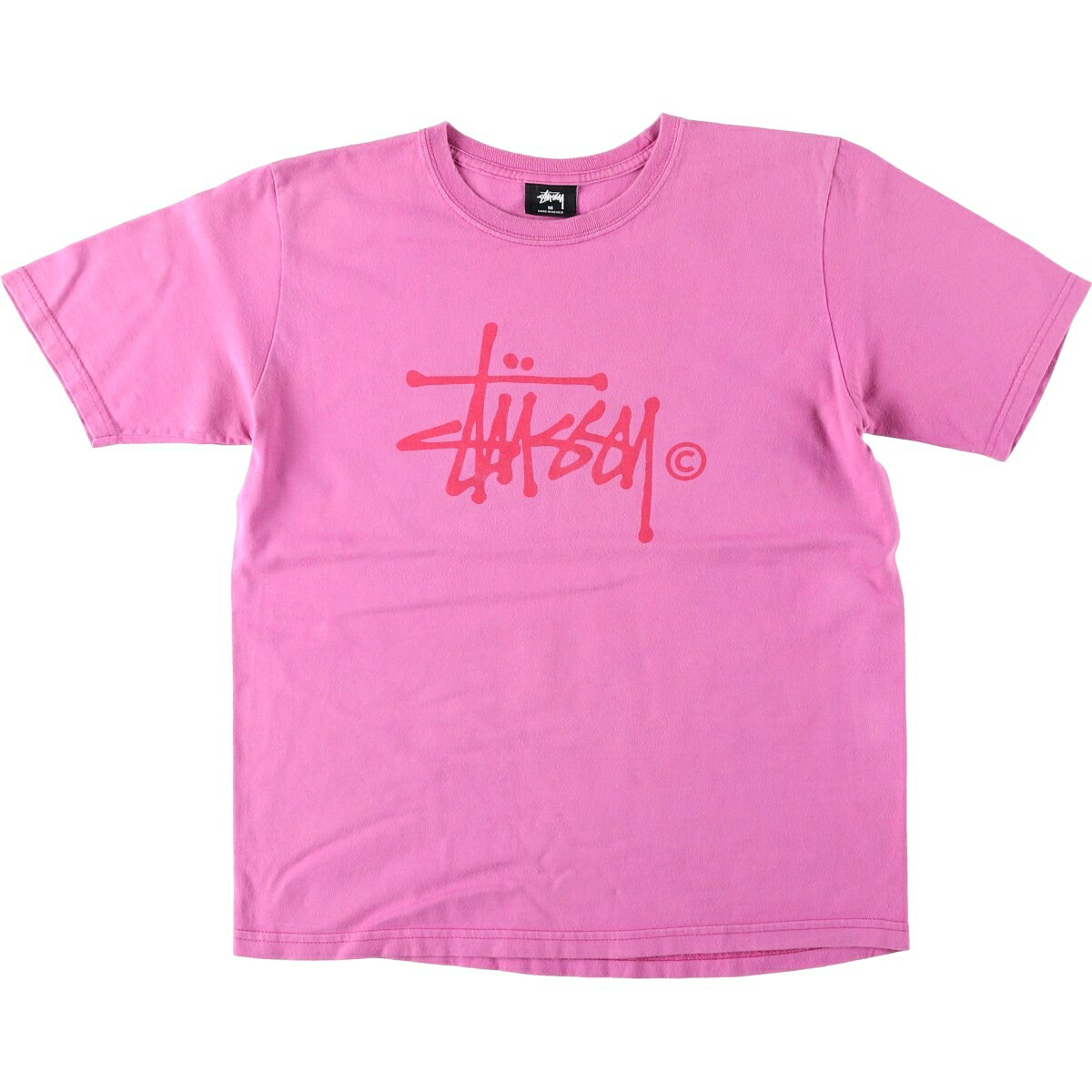 古着 ステューシー STUSSY ロゴプリントTシャツ レディースM相当 /eaa635570 【中古】 【260419】 【Elulu/エルル】