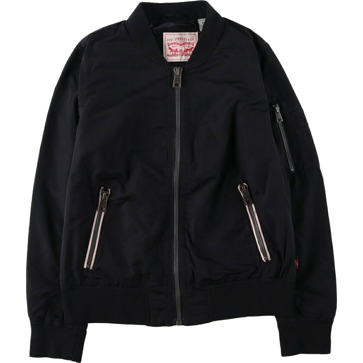 古着 リーバイス Levi's MA-1タイプ ミリタリー フライトジャケット メンズM相当 /eaa636575 【中古】 【260502】｜古着屋JAM