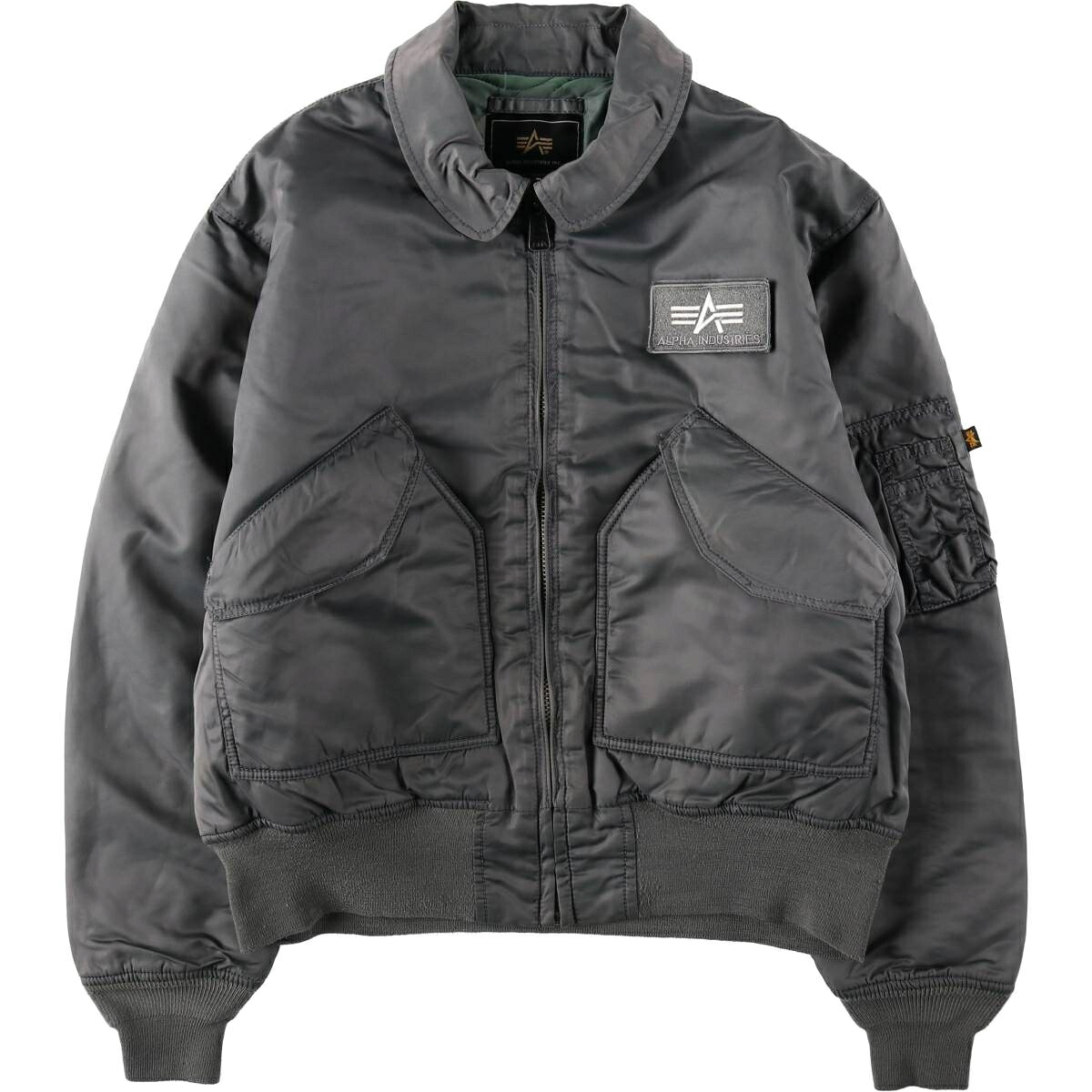 古着 民間品 アルファ ALPHA CWU-45/Pタイプ 中綿入り ミリタリー フライトジャケット メンズL相当 /eaa636599 【中古】 【260502】|古着屋JAM