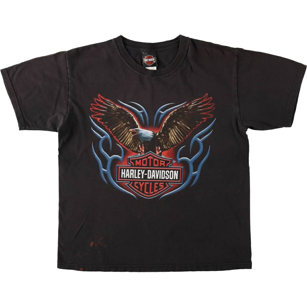 古着 ハーレーダビッドソン Harley-Davidson 鷲柄 イーグル柄 モーターサイクル バイクTシャツ メンズM相当 /eaa637067 【中古】 【260422】｜古着屋JAM