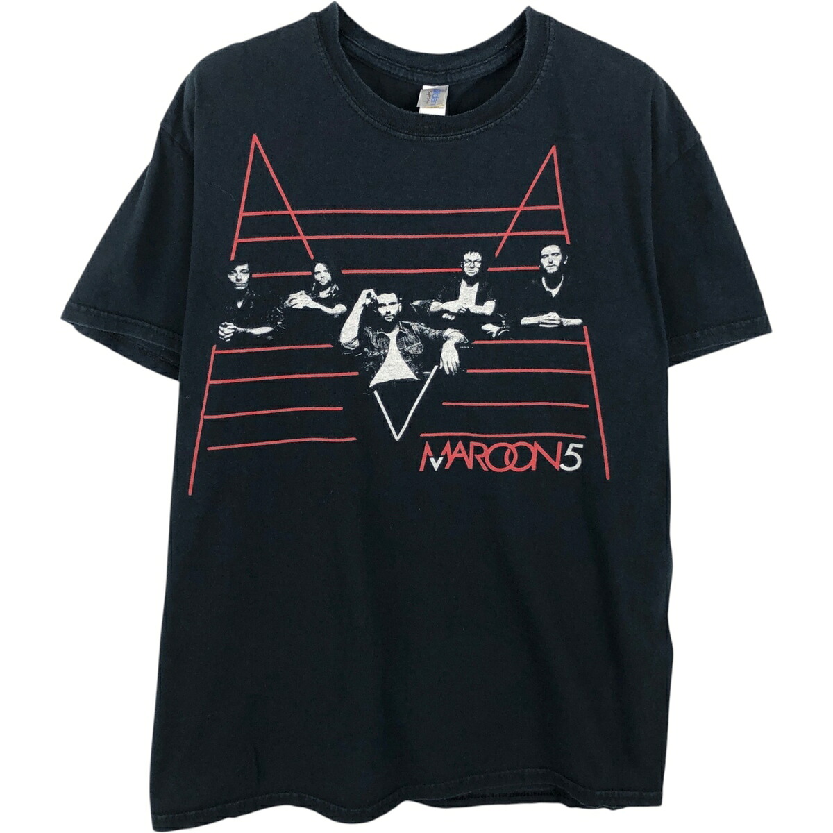 古着 ギルダン GILDAN MAROON 5 マルーン5 バンドTシャツ バンT メンズM相当 /eaa637444 【中古】 【260424】｜古着屋JAM