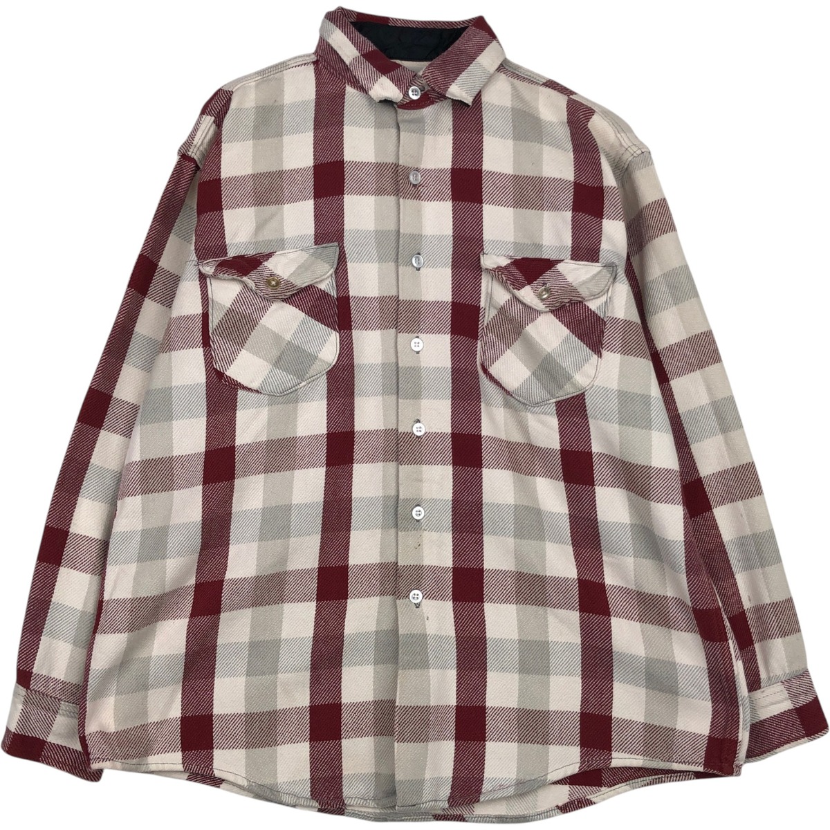 古着 オシュコシュ Osh kosh 長袖 フランネルチェックシャツ メンズL相当 /eaa637984 【中古】 【260427】|古着屋JAM