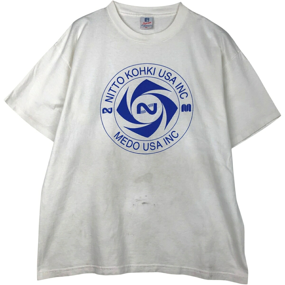 古着 90'S SUPERIOR NITTO KOHKI USA INC 日東工器株式会社 アドバタイジングTシャツ USA製 メンズXL相当 ヴィンテージ /eaa638265 【中古】 【260502】｜古着屋JAM