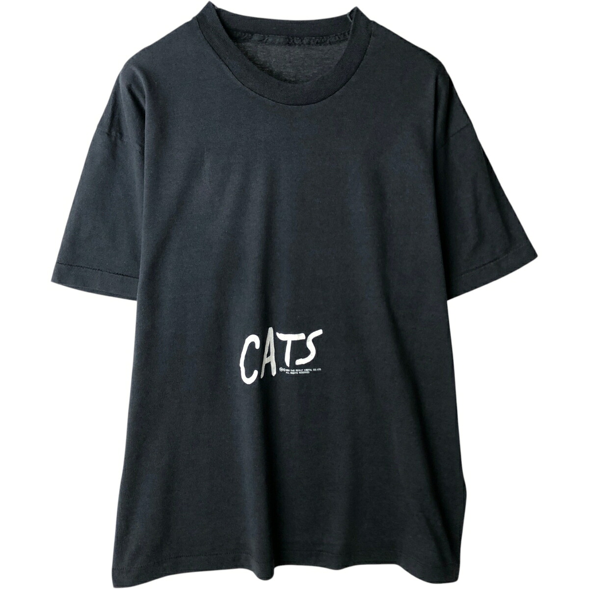 古着 80'S CATS キャッツ ネコ柄 プリントTシャツ メンズXL相当 ヴィンテージ /eaa639032 【中古】 【260501】|古着屋JAM