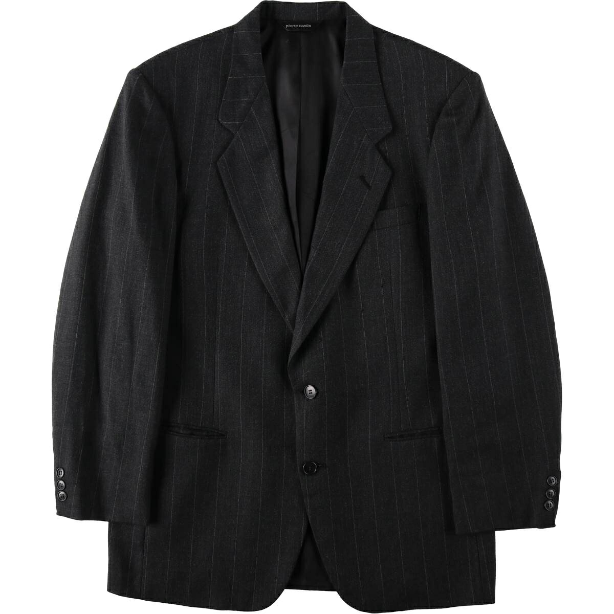 古着 ピエールカルダン Pierre Cardin ストライプ柄 ウールテーラードジャケット USA製 メンズM相当 /eaa639740 【中古】 【260502】|古着屋JAM