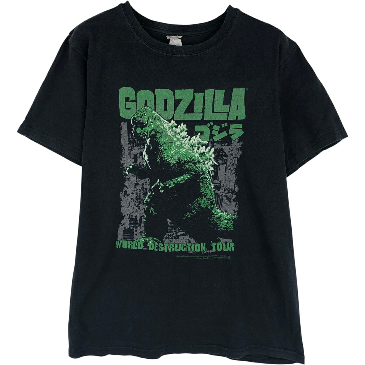 古着 00'S アンビル Anvil GODZILLA ゴジラ 映画 ムービーTシャツ メンズS相当 /eaa640800 【中古】 【260504】｜古着屋JAM