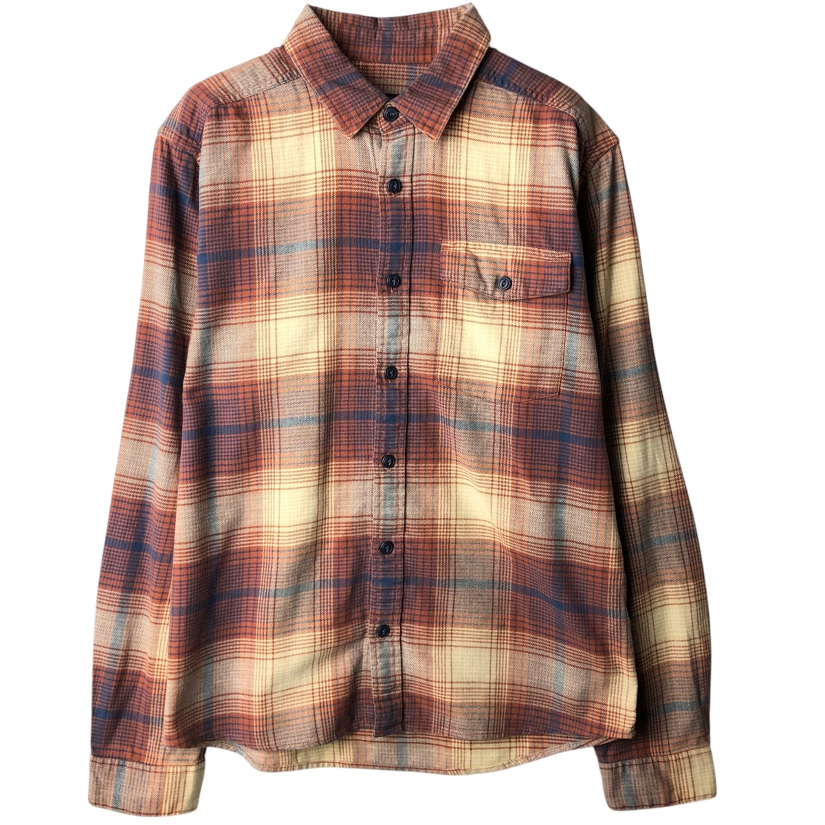 古着 パタゴニア Patagonia ORGANIC COTTON オーガニックコットン 54020FA19 長袖 フランネルチェックシャツ メンズS相当 /eaa643346 【中古】 【260517】｜古着屋JAM