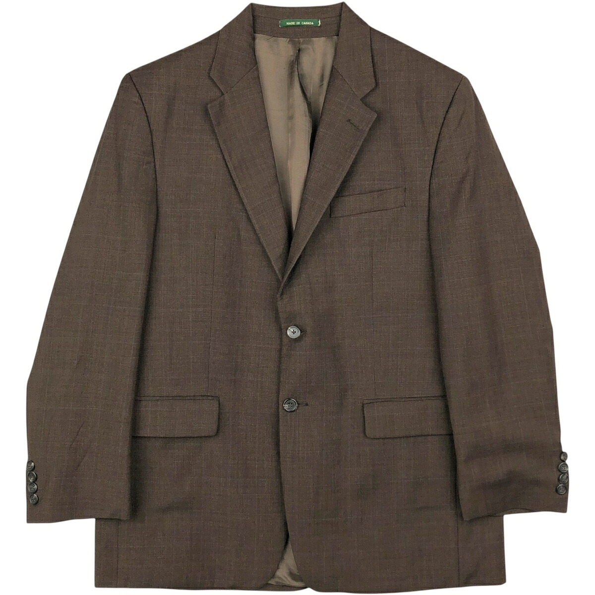 古着 ラルフローレン Ralph Lauren LAUREN ローレン チェック柄 ウールテーラードジャケット カナダ製 メンズXL相当 /eaa644001 【中古】 【260517】|古着屋JAM