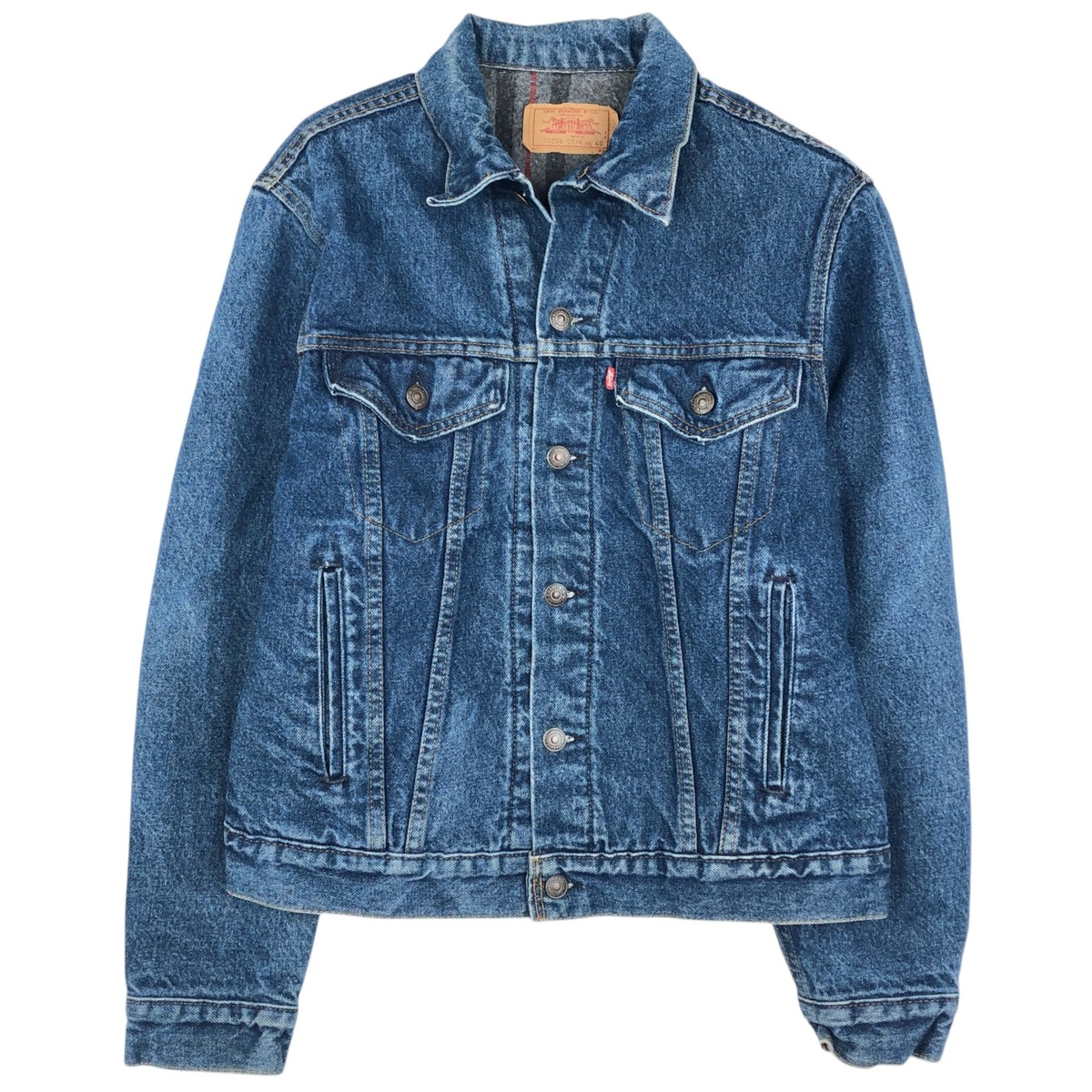古着 ~90'S リーバイス Levi's 70506-0316 デニムジャケット Gジャン USA製 メンズM相当 ヴィンテージ /eaa645399 【中古】 【260517】|古着屋JAM