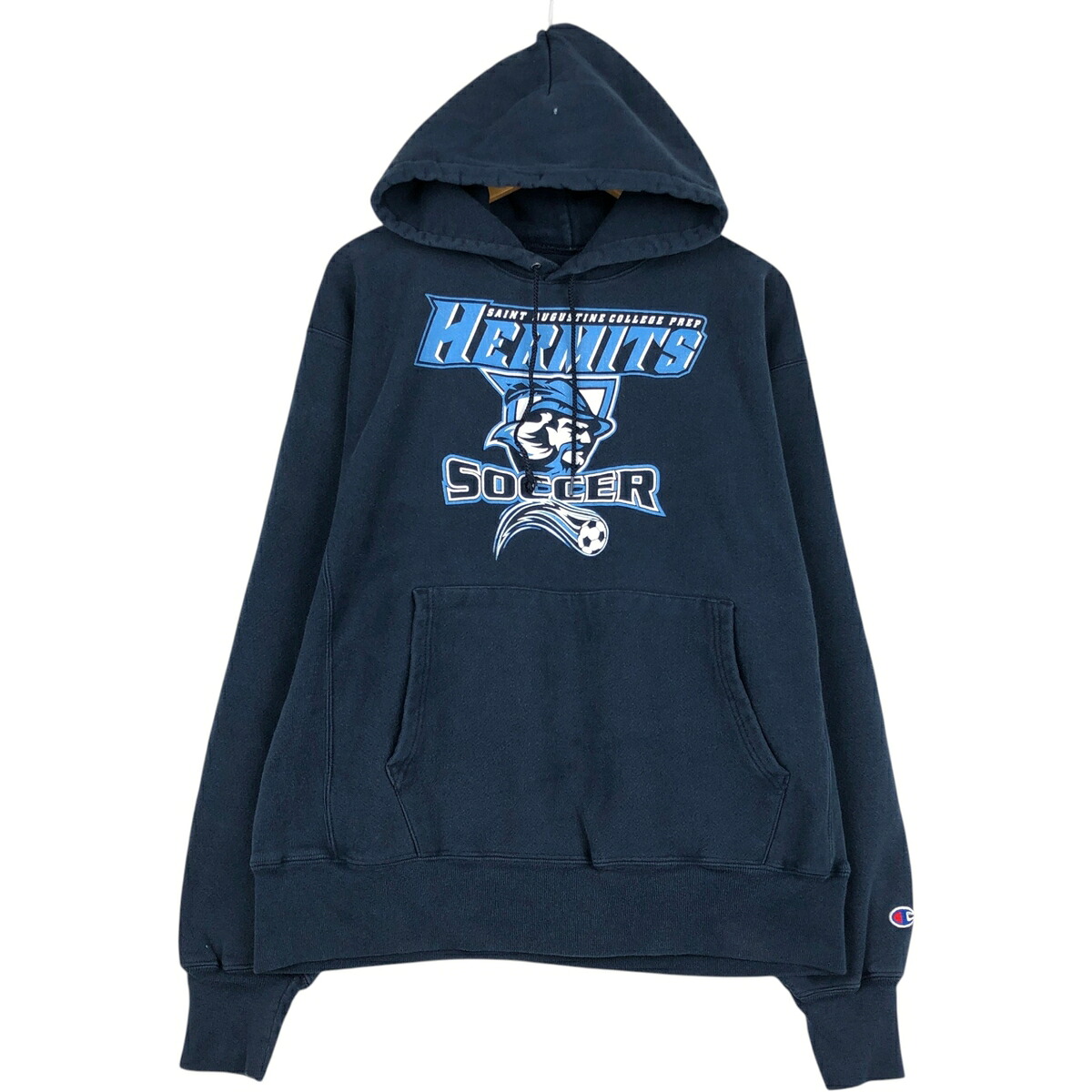 古着 00'S チャンピオン Champion PREMIUM REVERSE WEAVE プレミアムリバースウィーブ カレッジ スウェットプルオーバーパーカー /eaa645505 【中古】 【260523】｜古着屋JAM