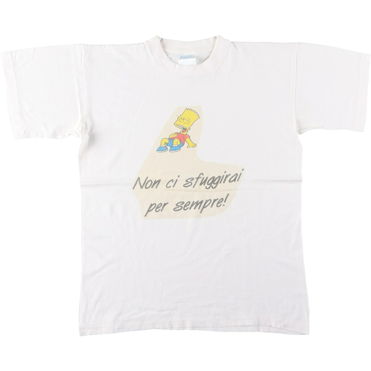 古着 Ale THE SIMPSONS シンプソンズ BART バート キャラクタープリントTシャツ メンズM相当 ヴィンテージ /eaa645579 【中古】 【260530】｜古着屋JAM