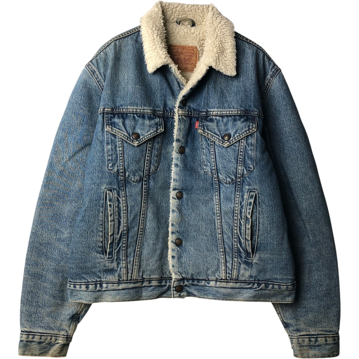 古着 90'S リーバイス Levi's 71500-0216 デニムボアジャケット メンズL相当 ヴィンテージ /eaa645715 【中古】 【260517】|古着屋JAM
