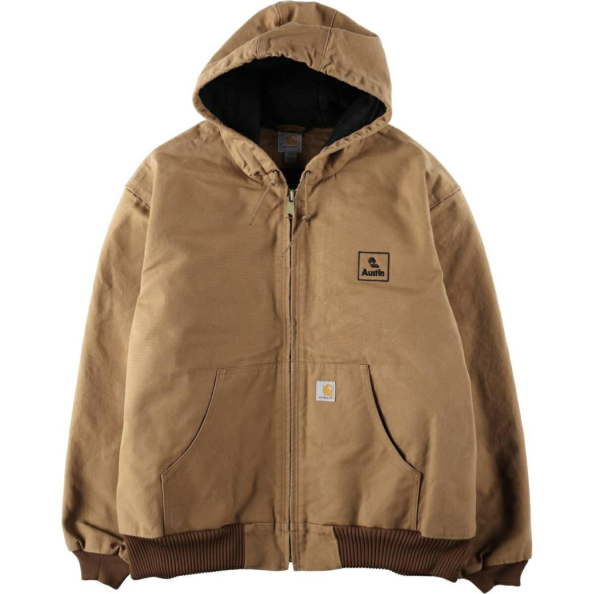 古着 カーハート Carhartt アクティブジャケット 中綿入り ダックフルジップパーカー メンズXXL相当 /eaa645764 【中古】 【260520】｜古着屋JAM
