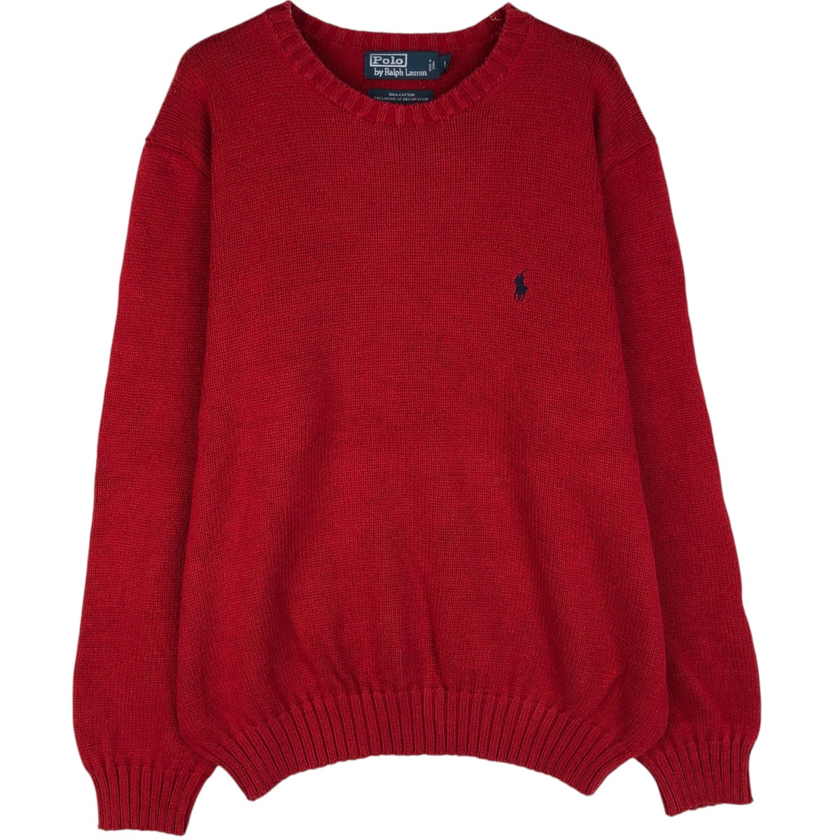 古着 ラルフローレン Ralph Lauren POLO by Ralph Lauren コットンニットセーター メンズL相当 /eaa645920 【中古】 【260520】｜古着屋JAM