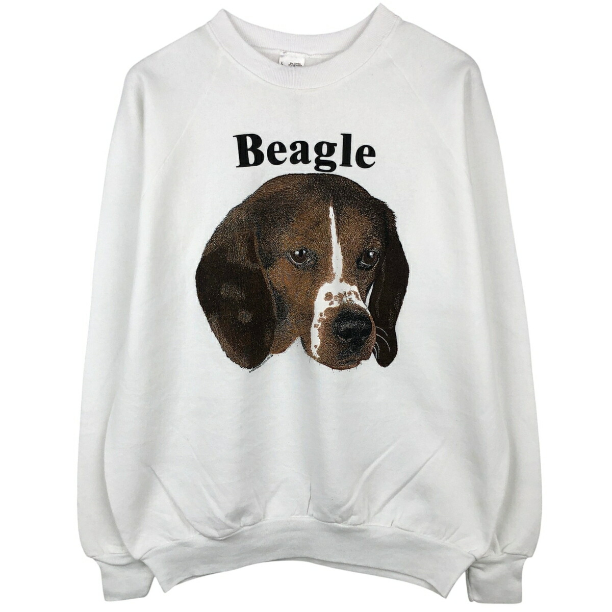 古着 80'S フルーツオブザルーム FRUIT OF THE LOOM BEAGLE ビーグル 犬柄 アニマル スウェットシャツ トレーナー USA製 メンズL相当 ヴィンテージ /eaa647506 【中古】 【260531】｜古着屋JAM