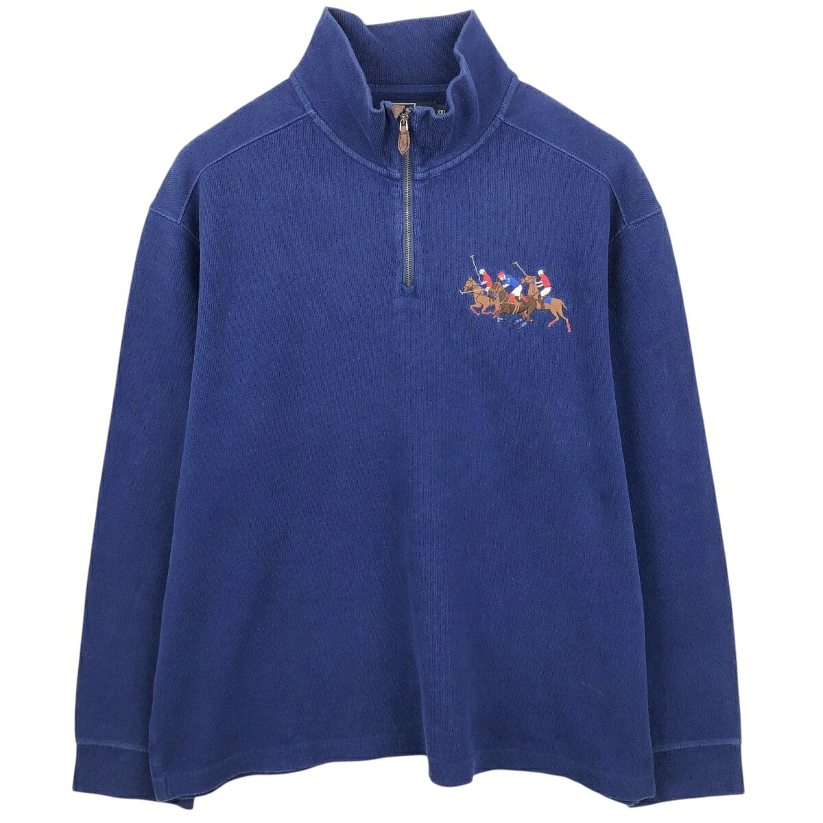 古着 ラルフローレン Ralph Lauren POLO by Ralph Lauren ハーフジップスウェットシャツ トレーナー メンズXXL相当 /eaa647704 【中古】 【260726】｜古着屋JAM