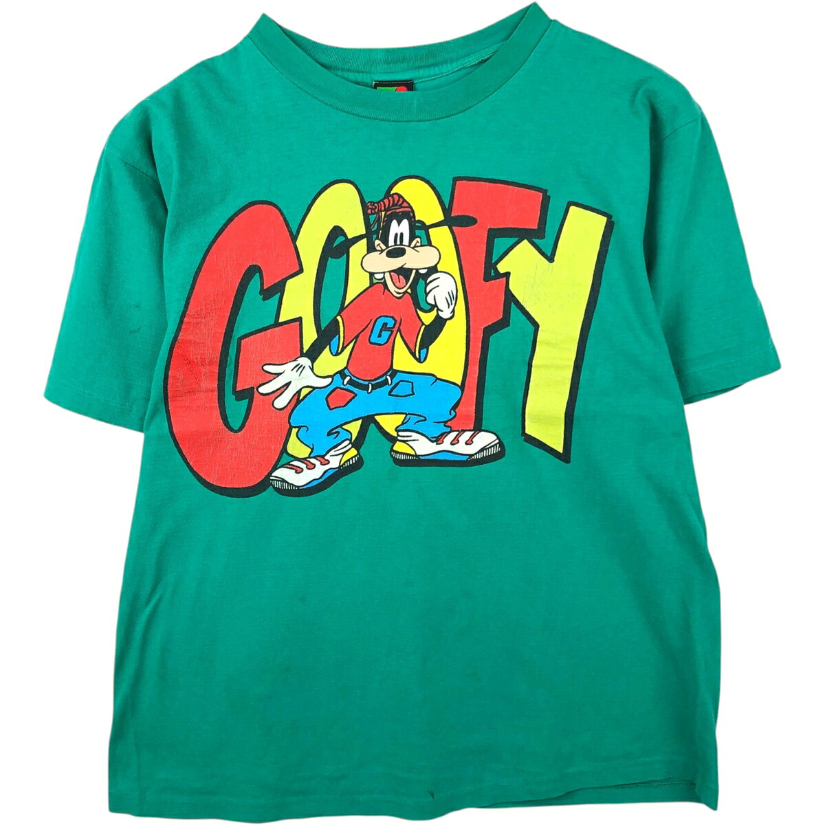 古着 90'S MICKEY UNLIMITED GOOFY グーフィー キャラクタープリントTシャツ メンズM相当 ヴィンテージ /eaa648212 【中古】 【260613】|古着屋JAM
