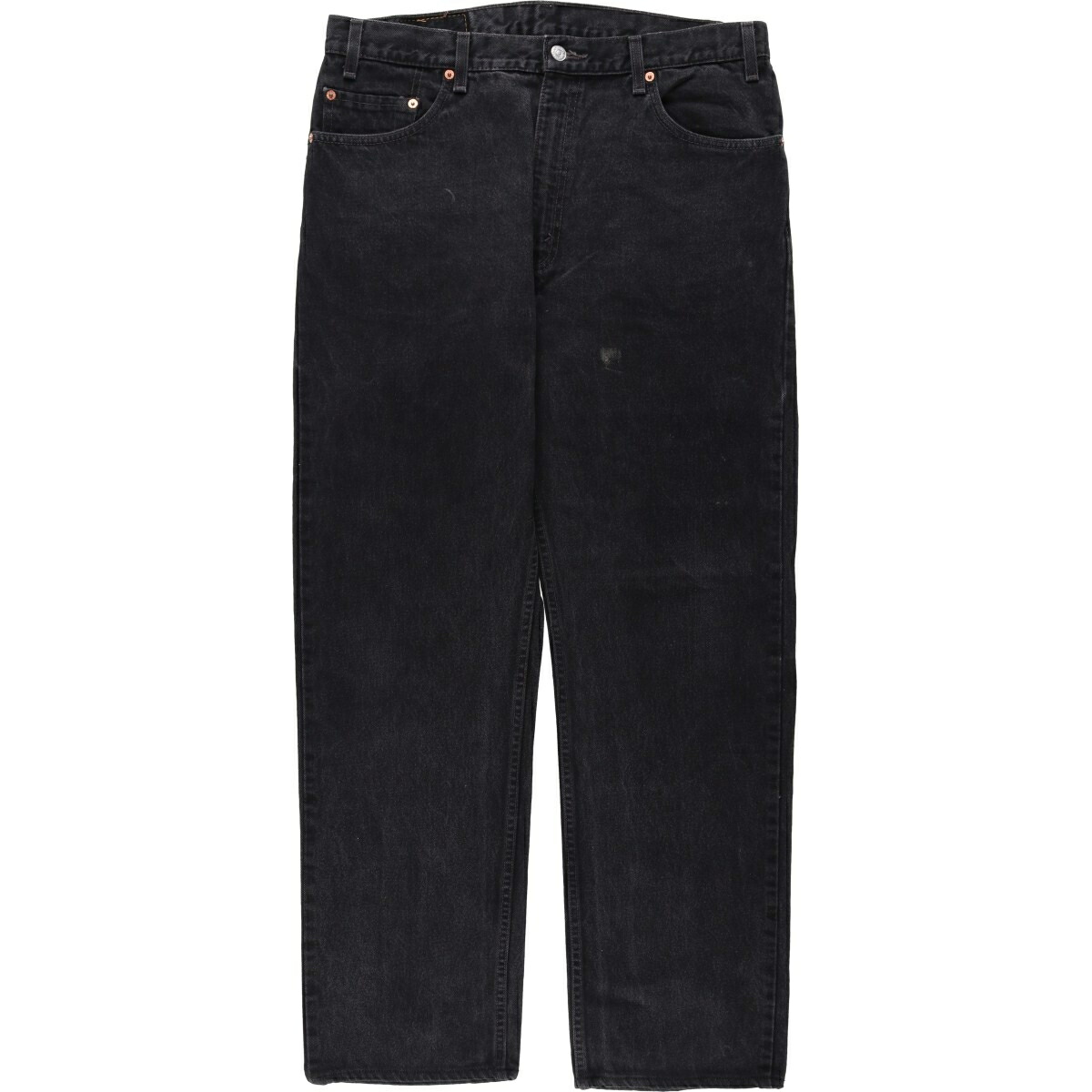 古着 90'S リーバイス Levi's 505 REGULAR FIT STRAIGHT LEG ブラックデニム テーパードデニムパンツ メンズw36相当 ヴィンテージ /eaa649306 【中古】 【260608】|古着屋JAM