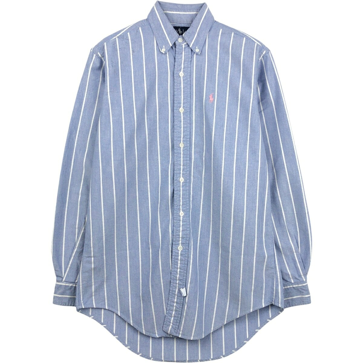 古着 ラルフローレン Ralph Lauren 長袖 ボタンダウンストライプシャツ USA製 メンズS相当 /eaa650439 【中古】 【260720】 【ADEL/アデル】｜古着屋JAM