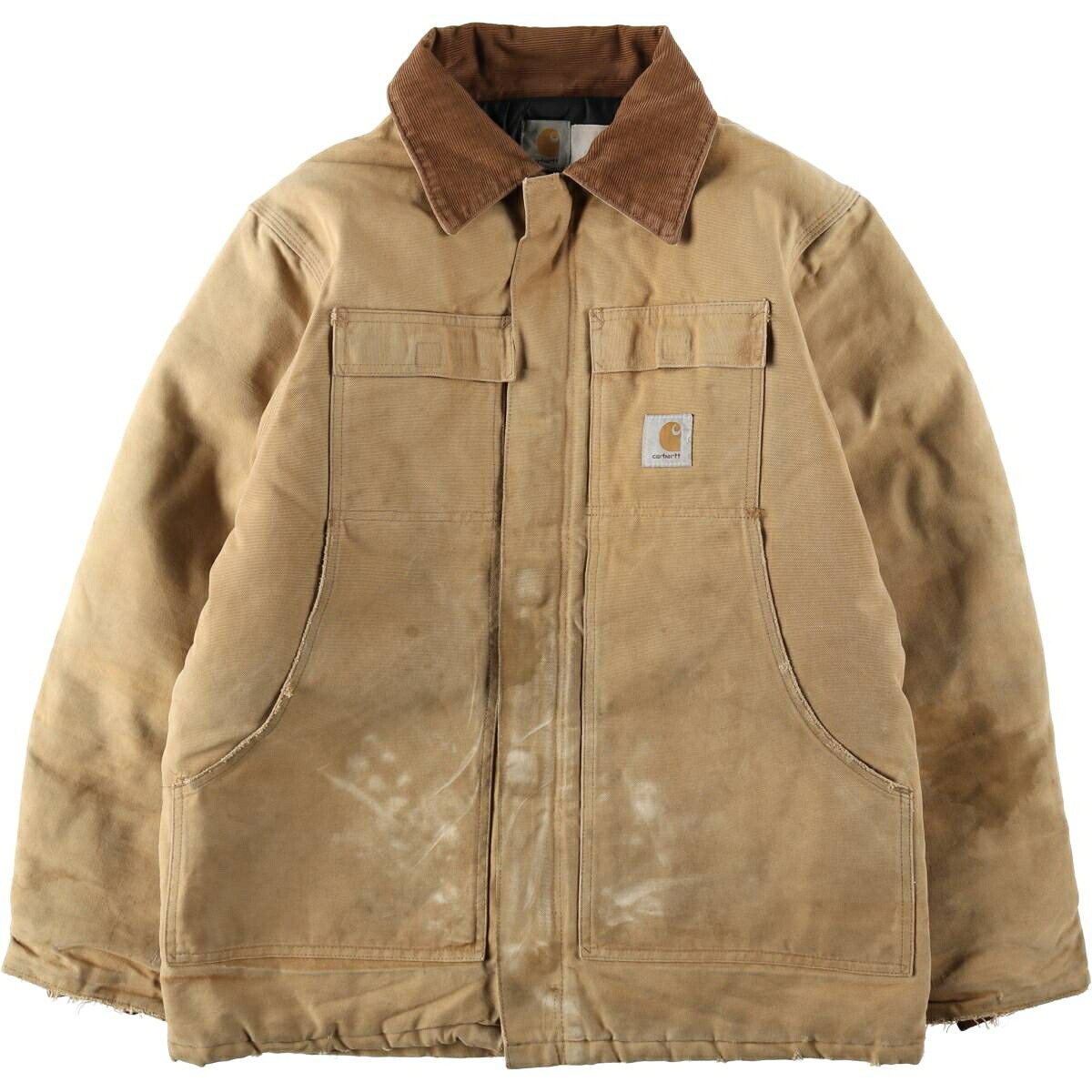 古着 カーハート Carhartt トラディショナルコート 中綿入り ハーフ丈 ダックワークジャケット メンズXL相当 /eaa651284 【中古】 【260621】|古着屋JAM