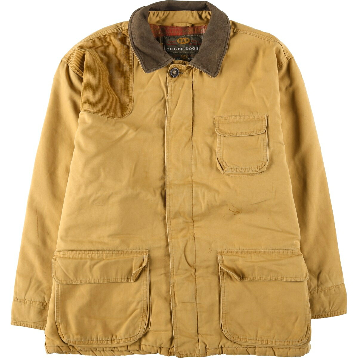 古着 80~90'S ギャップ GAP OUT-OF-DOORS オールドギャップ 中綿入り ハンティングジャケット メンズXL相当 ヴィンテージ /eaa651323 【中古】 【260620】 【GR-NV】｜古着屋JAM
