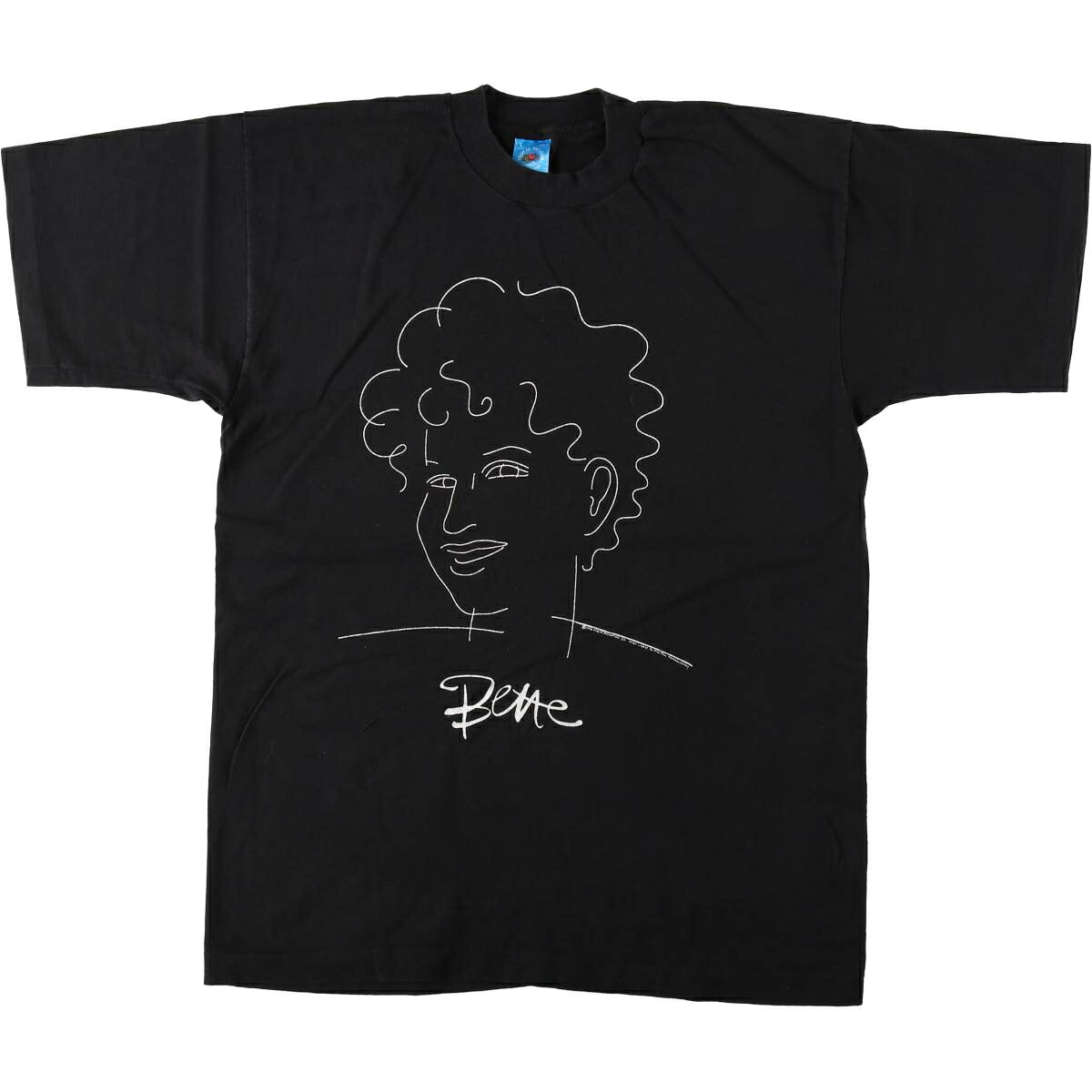古着 90'S フルーツオブザルーム FRUIT OF THE LOOM BETTE MIDLER ベットミドラー バンドTシャツ バンT USA製 メンズL相当 ヴィンテージ /eaa651896 【中古】 【260620】｜古着屋JAM