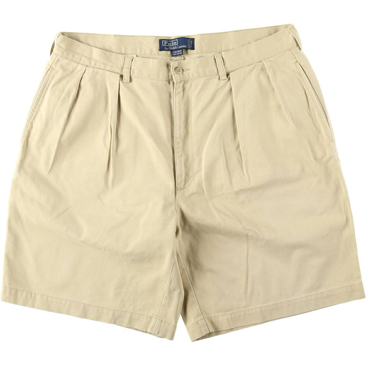 古着 ラルフローレン Ralph Lauren POLO by Ralph Lauren TYLER SHORT ツータック チノショーツ ショートパンツ メンズw38相当 /eaa653465 【中古】 【260626】｜古着屋JAM