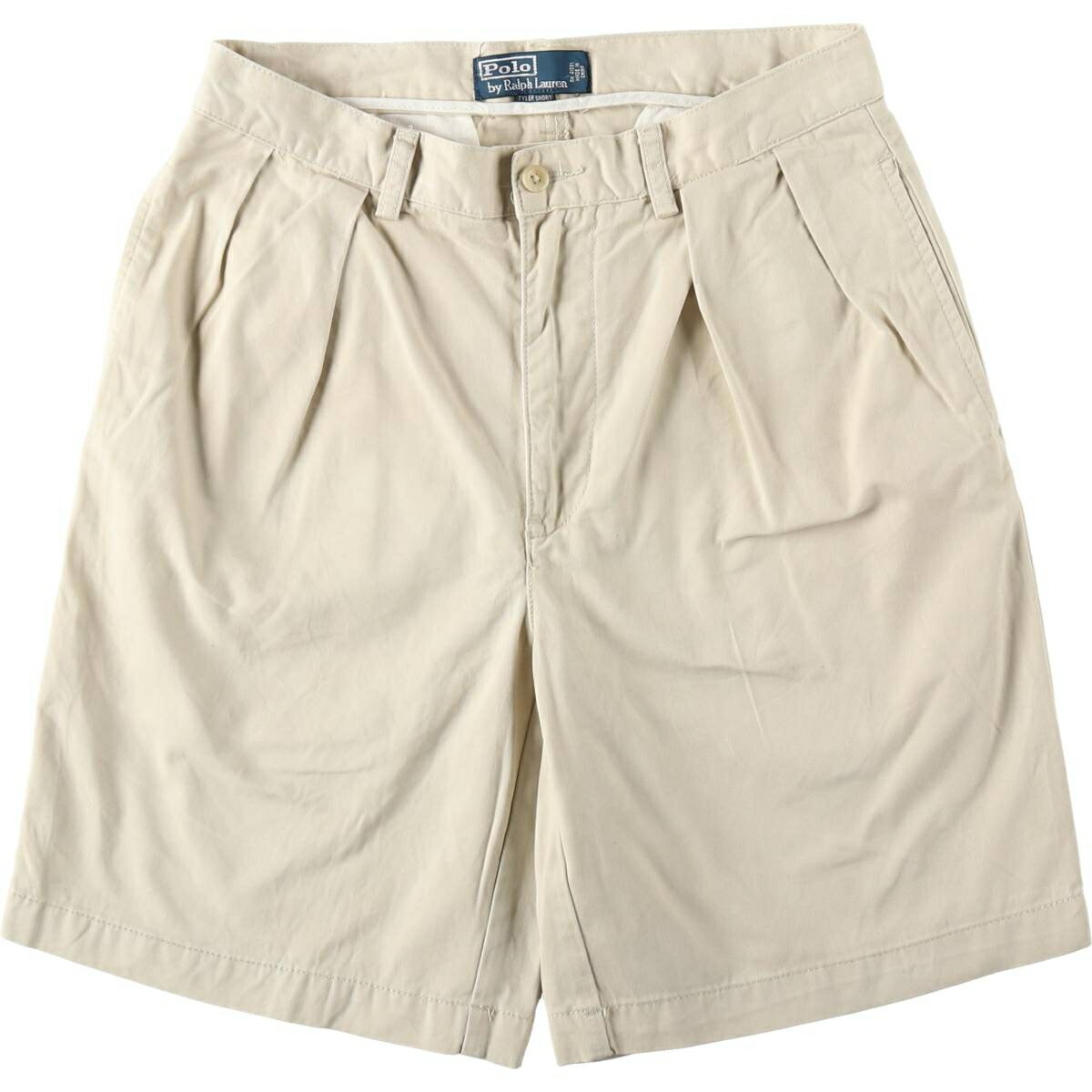 古着 ラルフローレン Ralph Lauren POLO by Ralph Lauren TYLER SHORT ツータック チノショーツ ショートパンツ メンズw31相当 /eaa653479 【中古】 【260704】｜古着屋JAM
