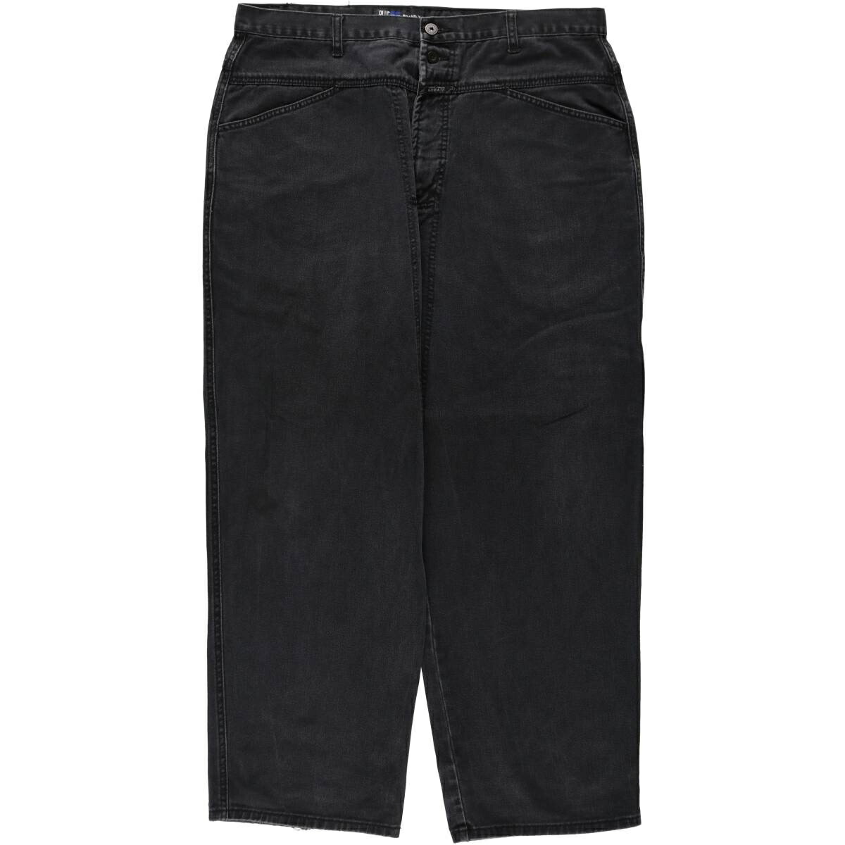 古着 マリテフランソワジルボー MARITHE FRANCOIS GIRBAUD BLUE BRAND X AUTHENTIC FIT ブラックデニム テーパードデニムパンツ メンズw39相当 /eaa654199 【中古】 【260705】｜古着屋JAM