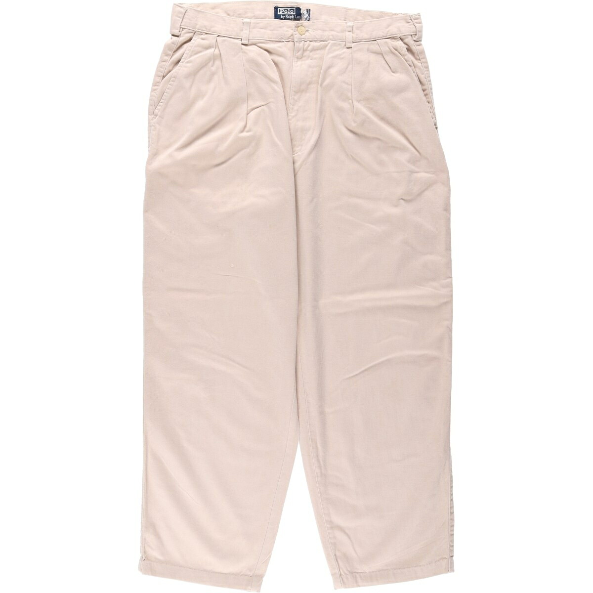 古着 ラルフローレン Ralph Lauren POLO by Ralph Lauren ツータック チノパンツ メンズw34相当 /eaa655970 【中古】 【260703】｜古着屋JAM