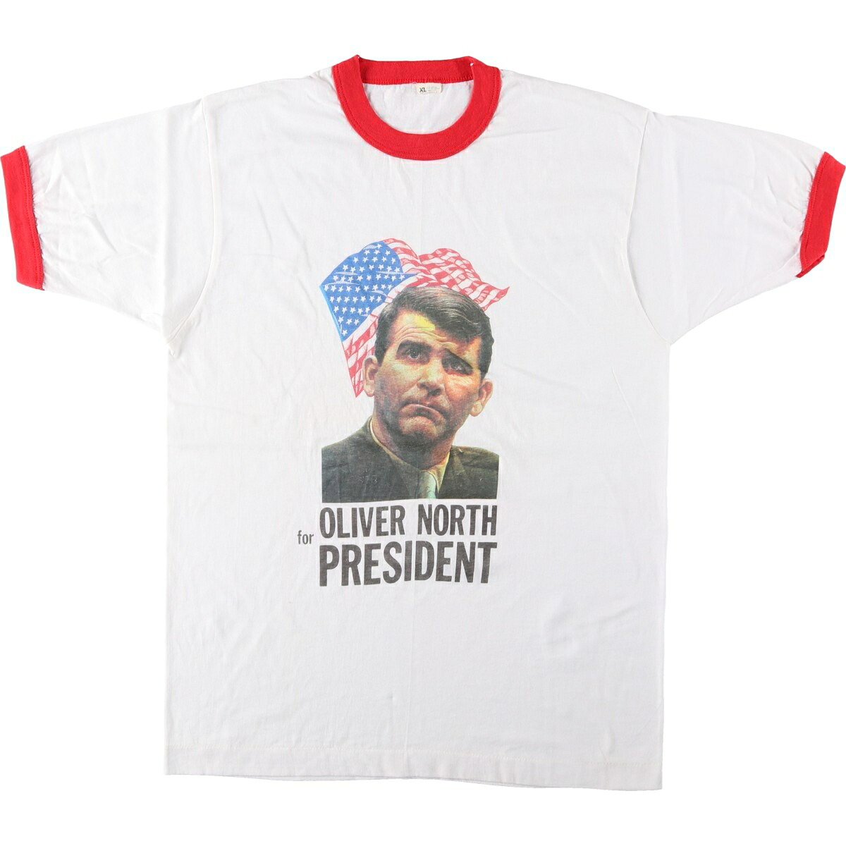 古着 OLIVER NORTH オリバーノース リンガーTシャツ USA製 メンズXL相当 ヴィンテージ /eaa658577 【中古】 【260720】｜古着屋JAM