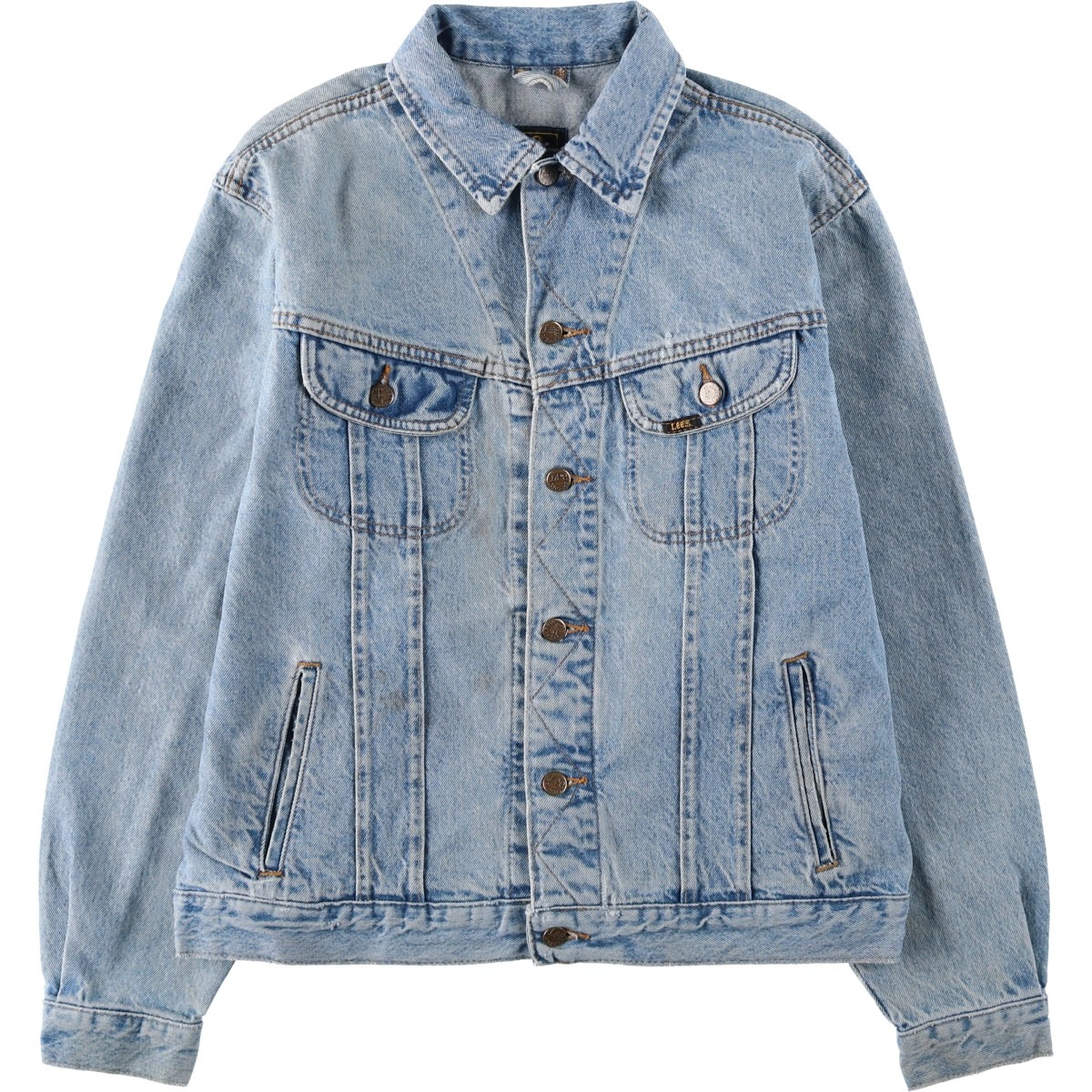 古着 80~90'S リー Lee RIDERS ライダース デニムジャケット Gジャン メンズL相当 ヴィンテージ /eaa659529 【中古】 【260720】|古着屋JAM