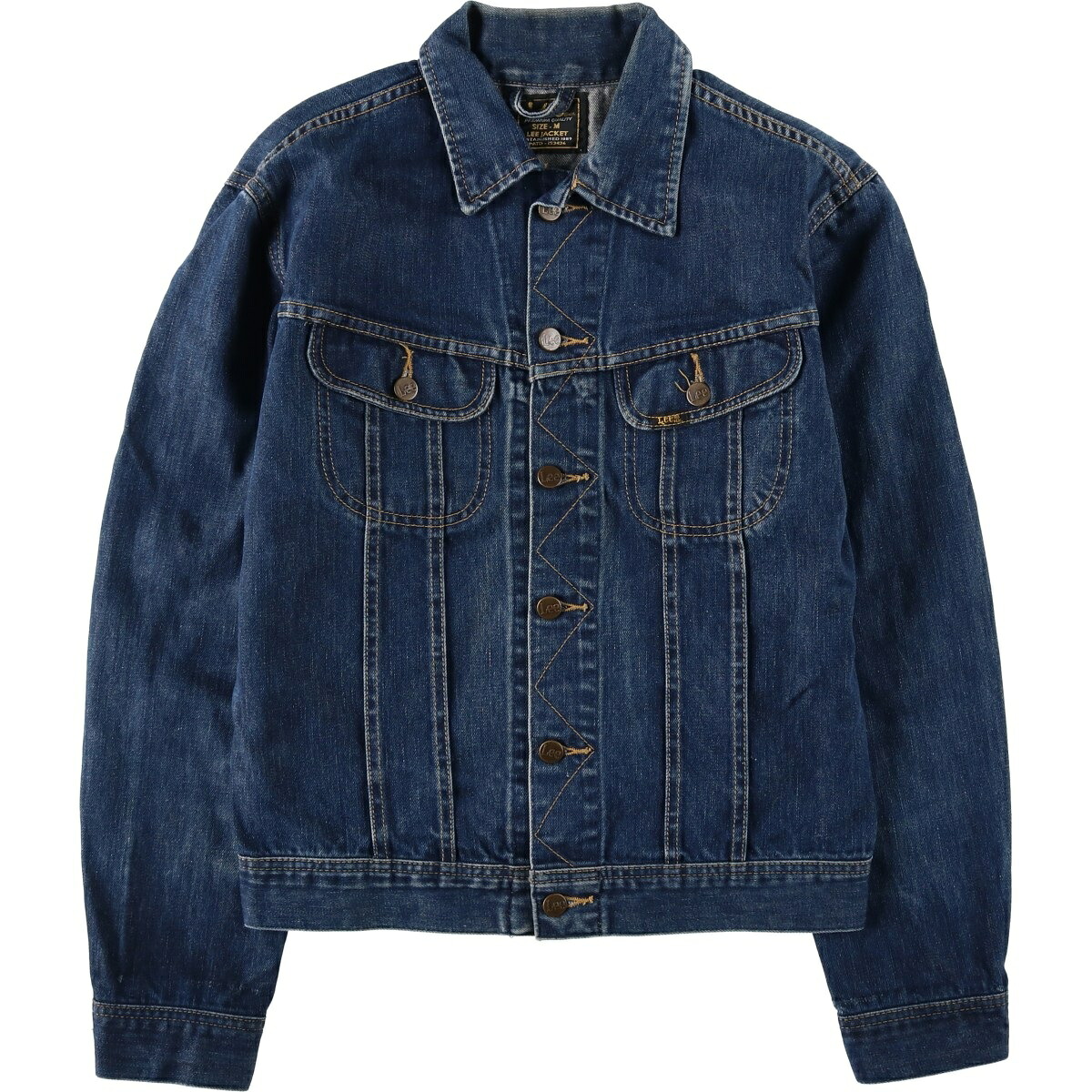 古着 90'S リー Lee SLIM JACKET デニムジャケット Gジャン メンズM相当 ヴィンテージ /eaa659534 【中古】 【260721】|古着屋JAM