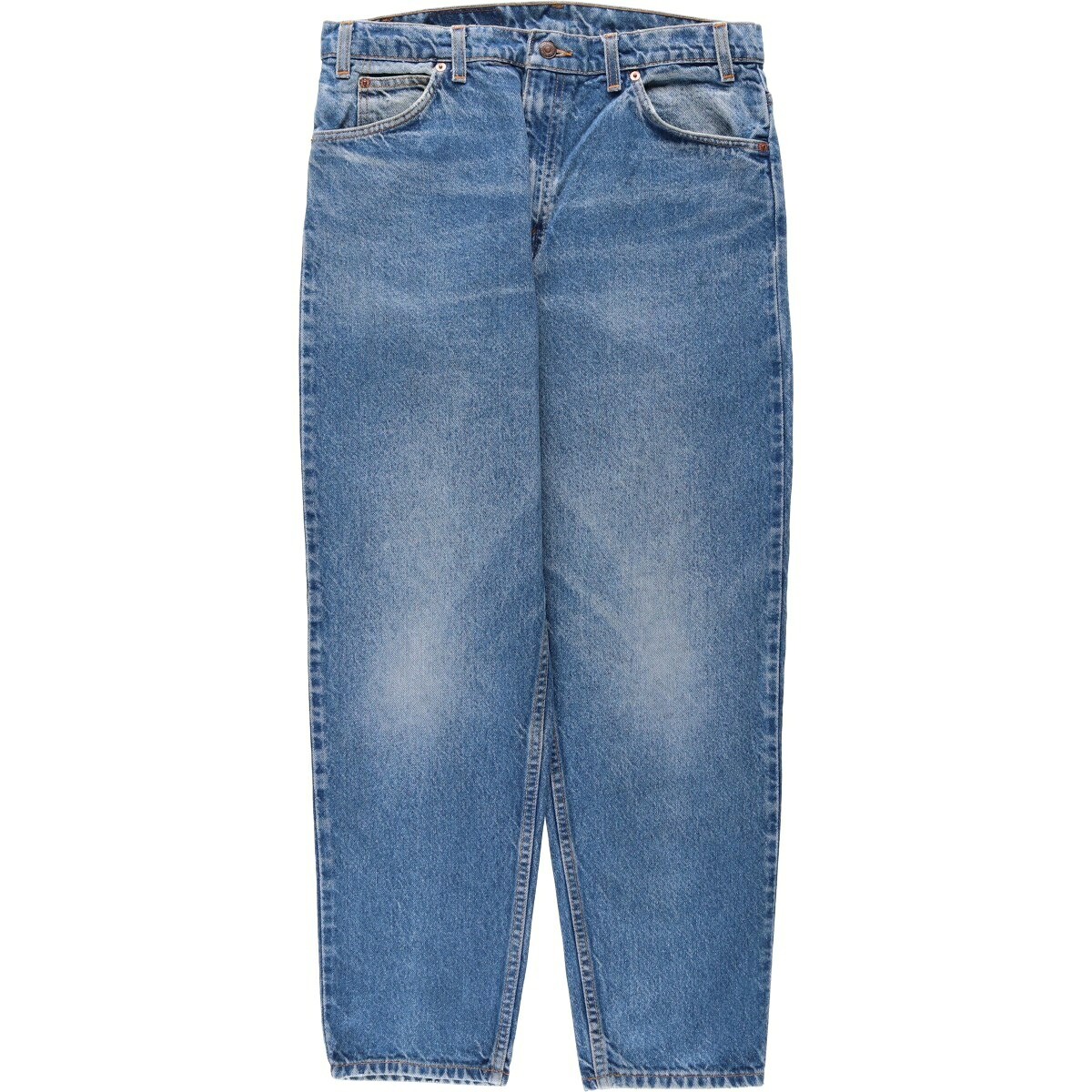 古着 90'S リーバイス Levi's 550 RELAXED FIT TAPERED LEG オレンジタブ テーパードデニムパンツ メンズw33相当 ヴィンテージ /eaa663177 【中古】 【260726】 ブルー系 春夏秋冬｜古着屋JAM