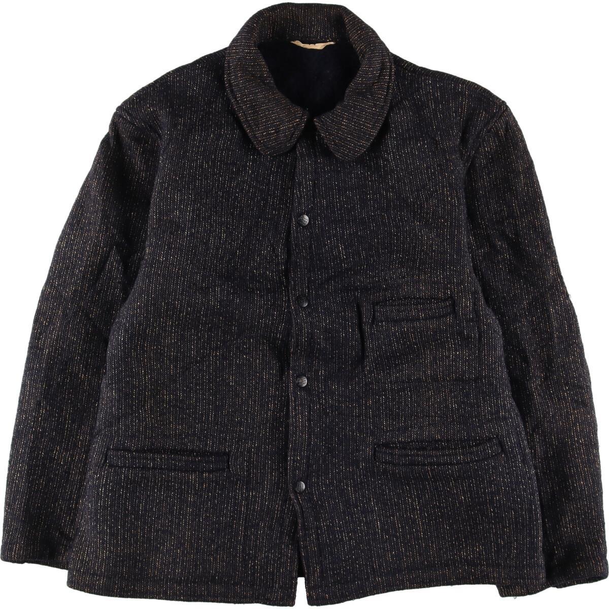 【楽天市場】古着 50年代 ブラウンズビーチ BROWN'S BEACH ブラウンズビーチジャケット ごま塩 ワークジャケット メンズM