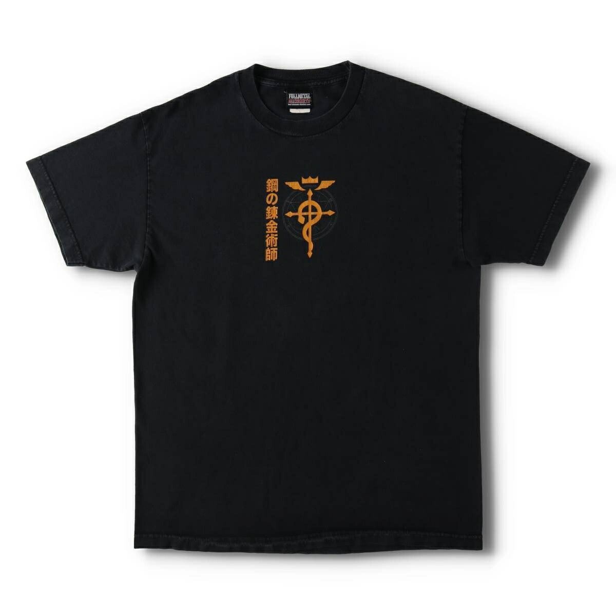 古着 FULLMETAL ALCHEMIST 鋼の錬金術師 エドワードエルリック ロイマスタング アニメ キャラクタープリントTシャツ メンズL相当 /eva003948 【中古】 【260615】|古着屋JAM