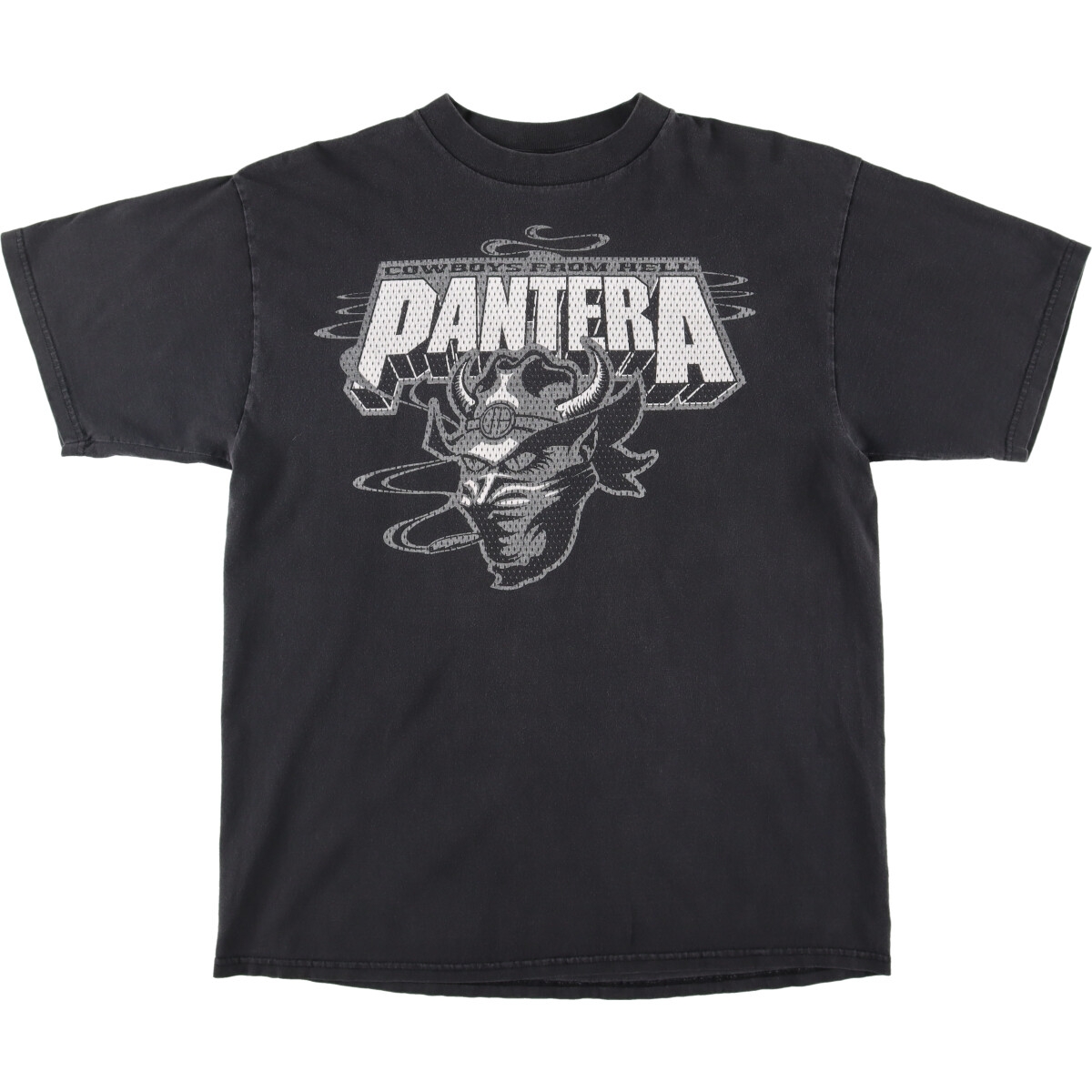 【楽天市場】古着 90年代 TURTEX PANTERA パンテラ TRENDKILL 97 バンドTシャツ 両面プリント バンT メンズXL