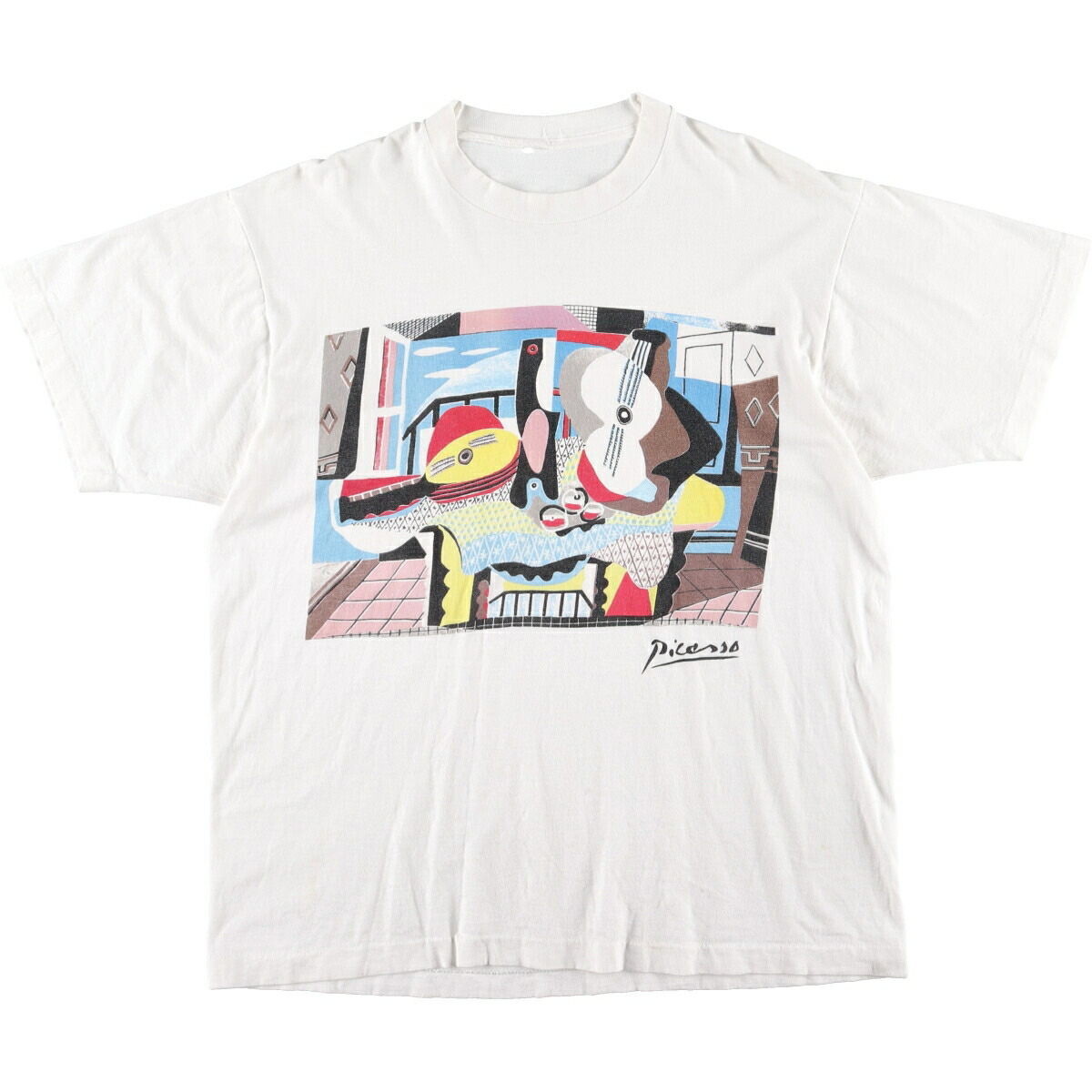楽天市場】古着 90年代 DELTA アートTシャツ USA製 メンズL 