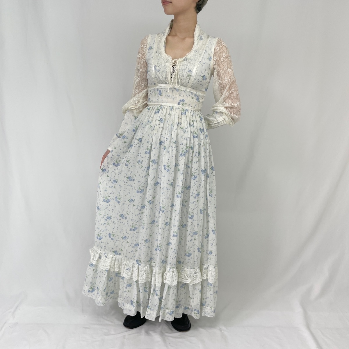 楽天市場】古着 60~70年代 ガンネサックス GUNNE SAX 黒タグ マキシ丈